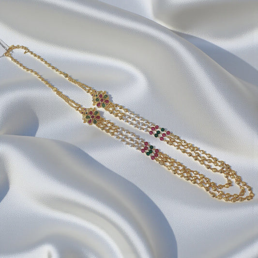 Trinity Pearl Necklace