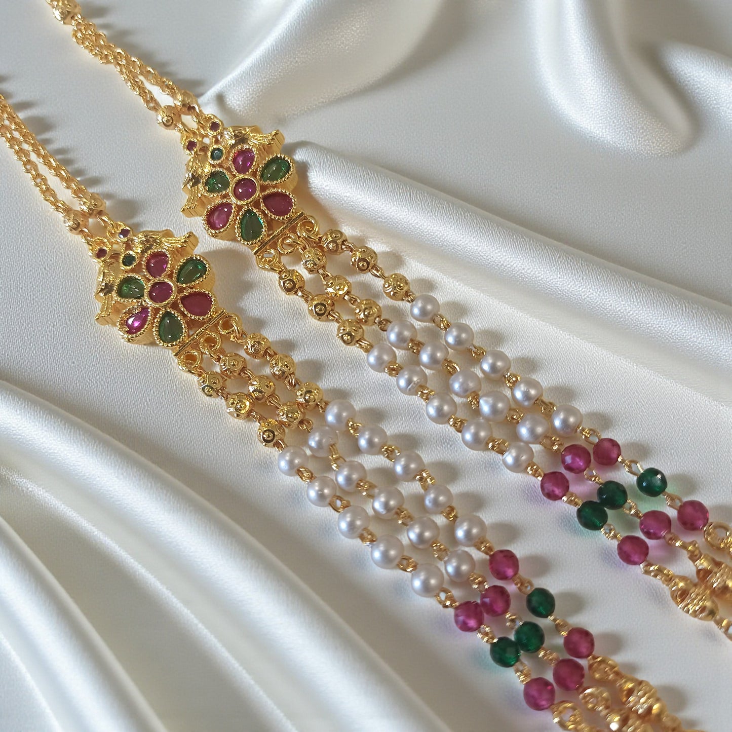 Trinity Pearl Necklace