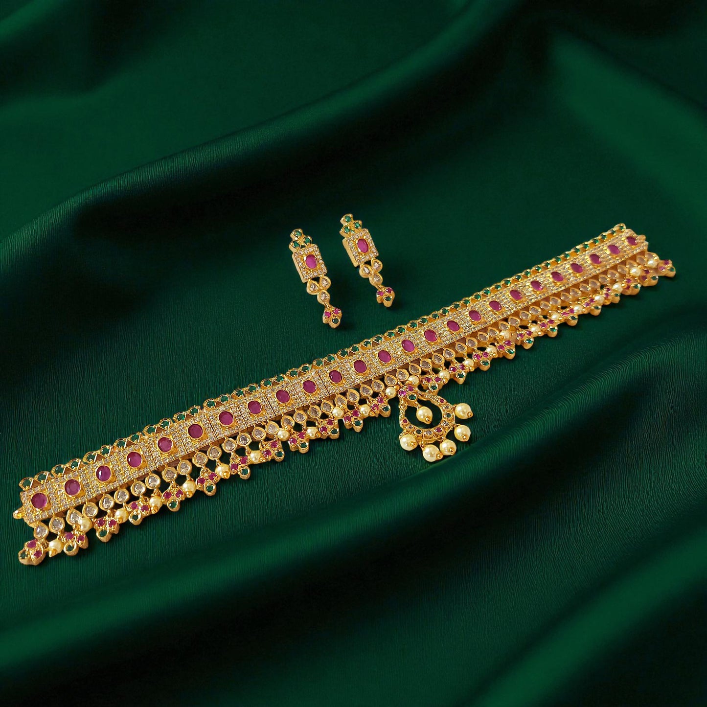 Crimson Royale Choker Set