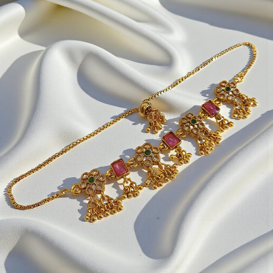 Temple Work Cluster Bracelet