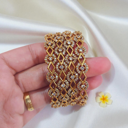 Royal Mesh Bangles - Set of 2