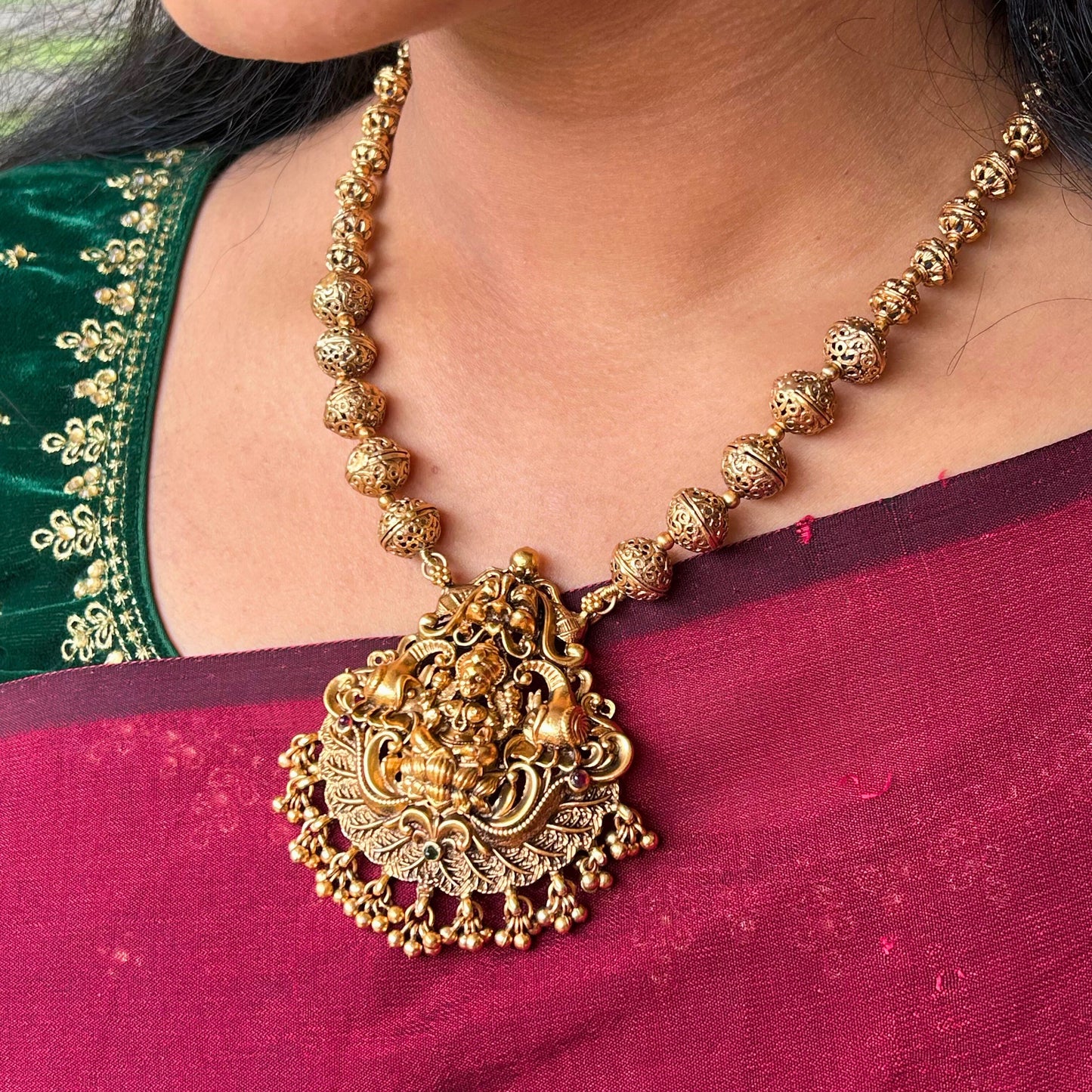 Lakshmi Aura Necklace Set