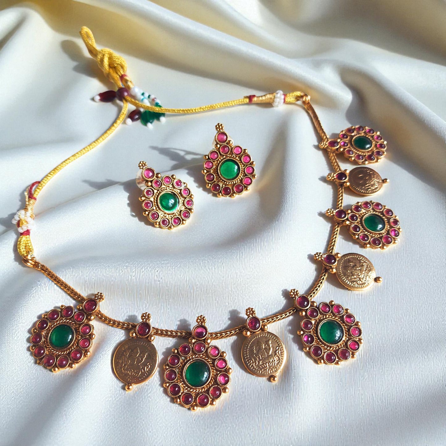 Coin Elegance Necklace Set