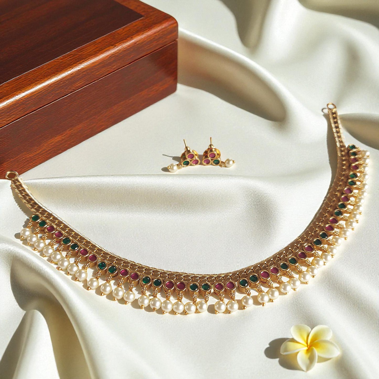 Pearl Charm Necklace