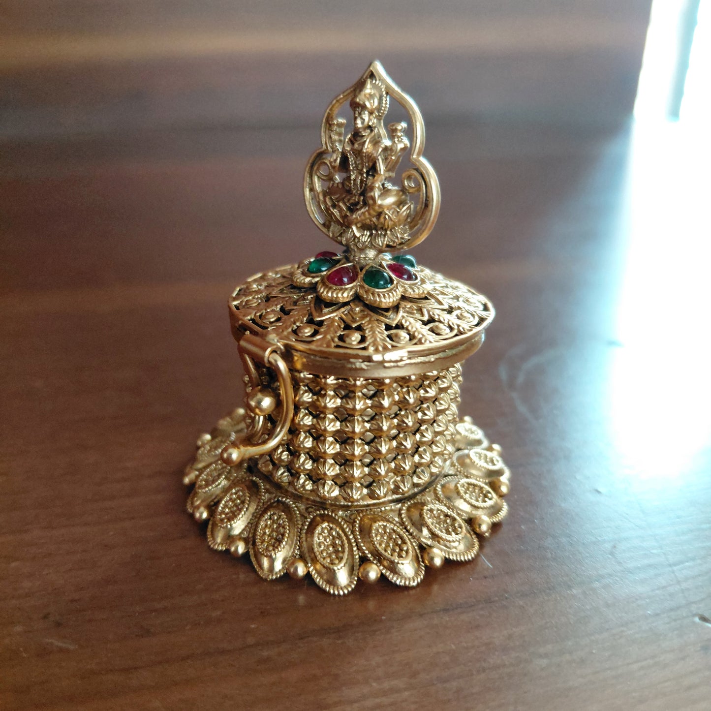 Classic Lakshmi Kumkum Box