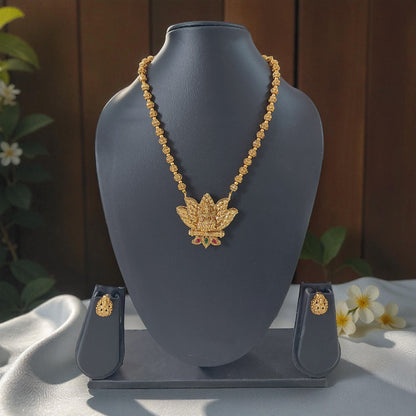 Reversible Lotus Heritage Necklace