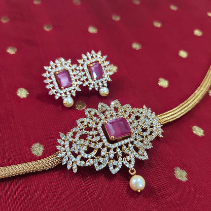 Interchangeable Stone Choker Set