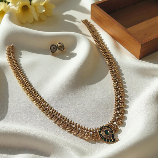 Lakshmi Long Kasumala Necklace