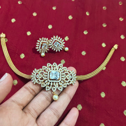 Interchangeable Stone Choker Set