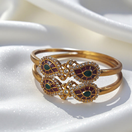 Royal Mayura Bangles Pair