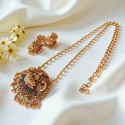 Lakshmi Grandeur Necklace Set