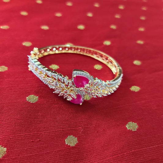 Floral Stone Bracelets