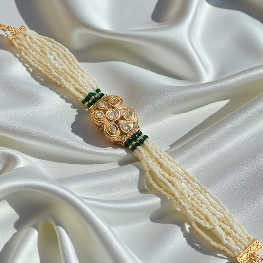 Kundan Beaded Bracelet – Design 3