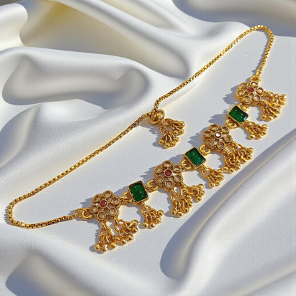 Temple Work Cluster Bracelet