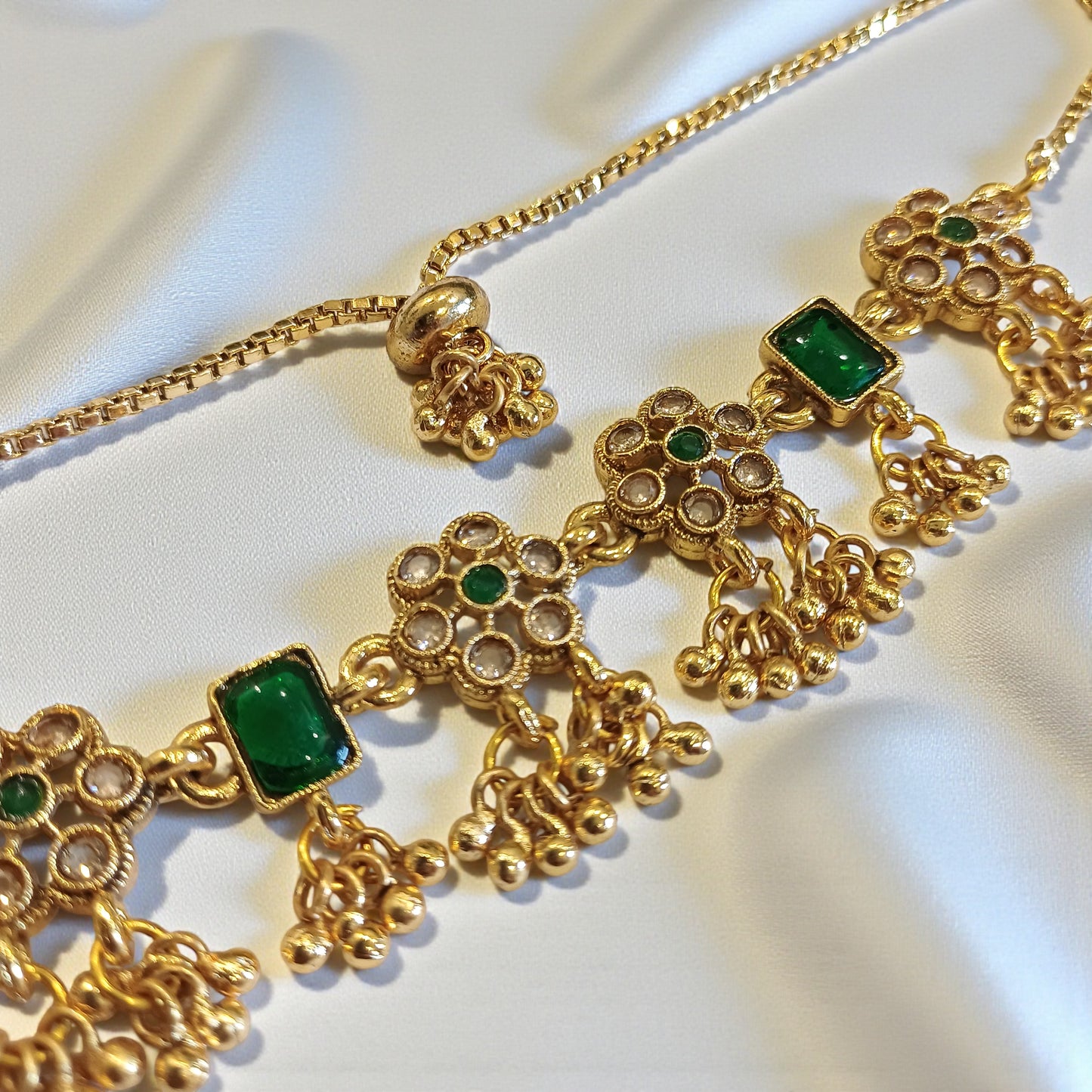 Temple Work Cluster Bracelet