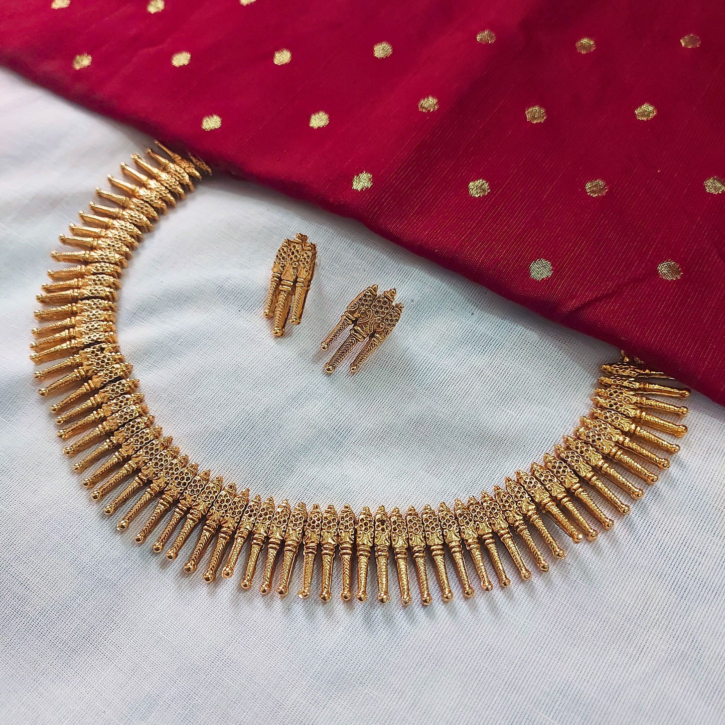 Mullamottu Necklace Set