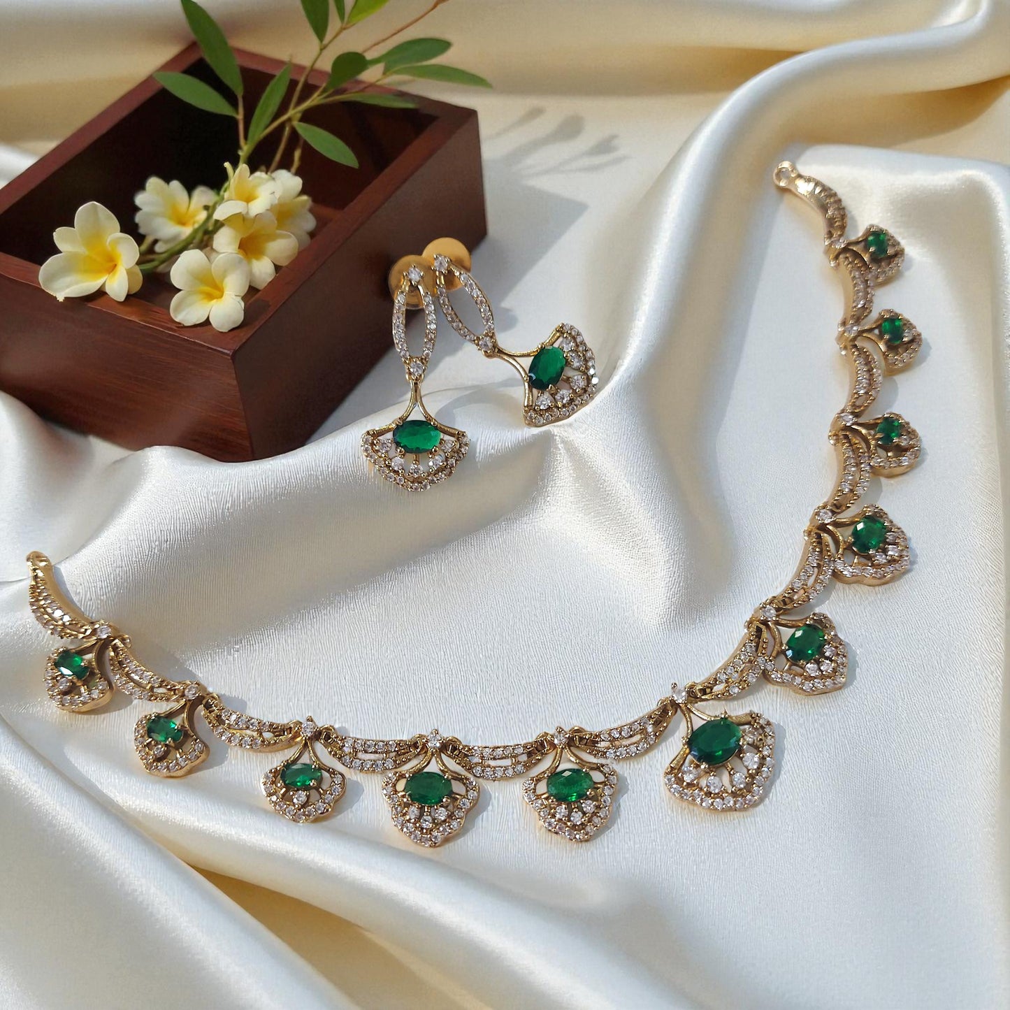 Amara AD Necklace Set