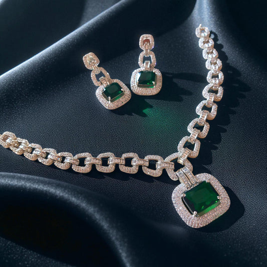 Emerald Link Elegance Set